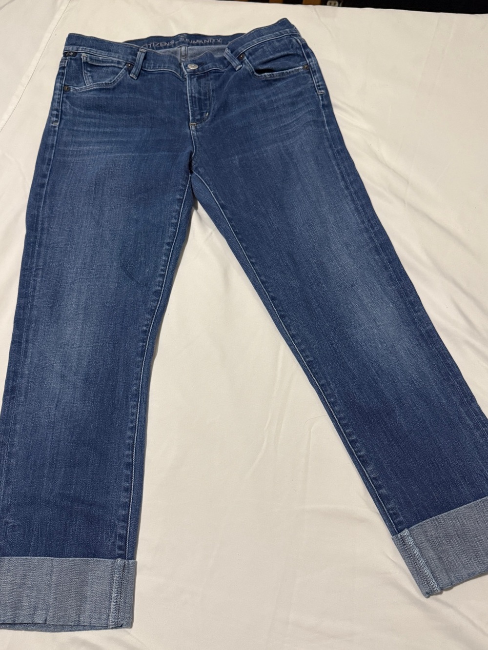 Citizens Of Humanity Blue Boyfriend Jeans